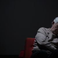“Regrets I Have Had a Few, But Then Again Too Few to Mention” Elderly man with regrets