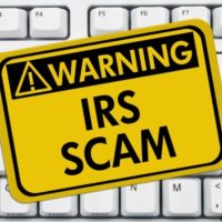 irs scam warning sign