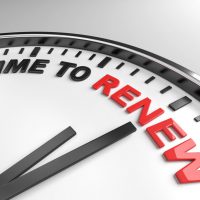 NMLS Deadline for CE Completion 31118393 - clock with words time to renew on its face
